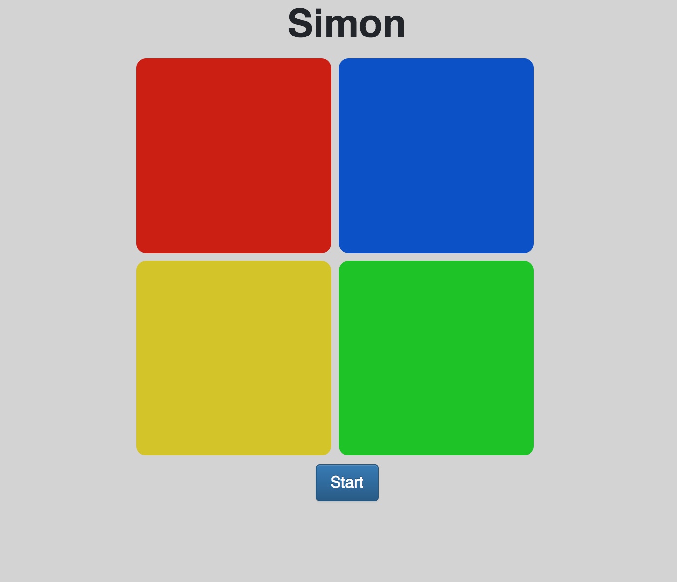 Simon Says Game in React 